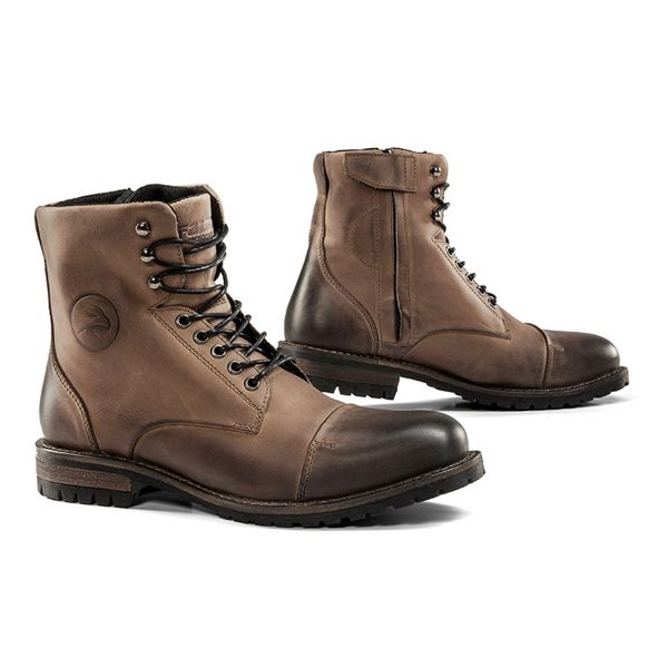 Scarpe Moto Falco Gordon Army Green