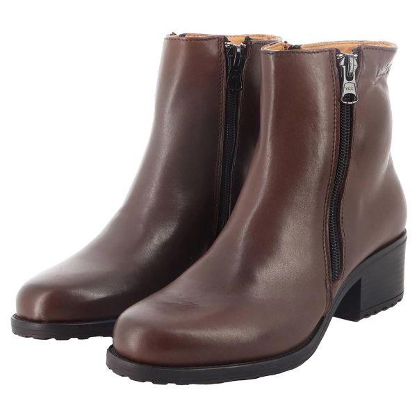 Scarpe Moto Helstons Pelle Charline Marrone Scarpe Moto Helstons Pelle Charline Marrone