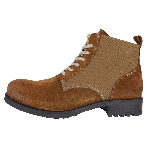 Scarpe Moto Helstons Deville Leather Tobaco Suede