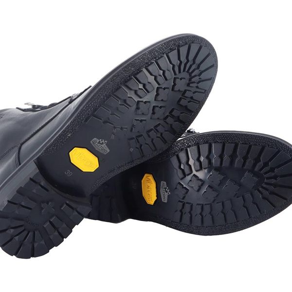Helstons Prairie Vibram Leather Nero