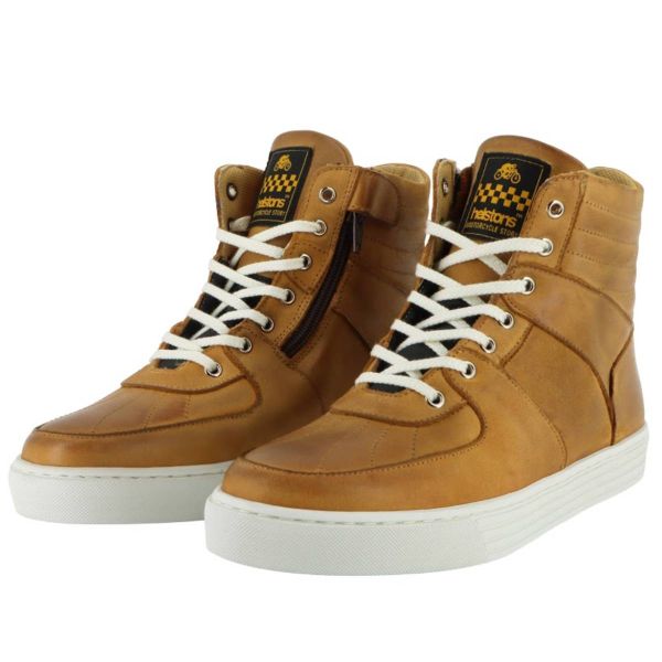 Scarpe Moto Helstons Correre in beige