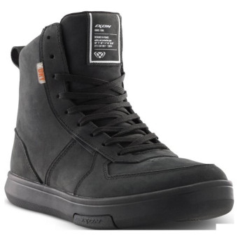 Scarpe Moto Ixon Ghost WP Nero