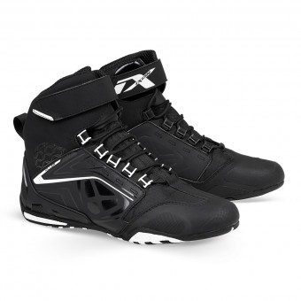 Scarpe Moto Ixon Killer WP Black White Scarpe Moto Ixon Killer WP Black White