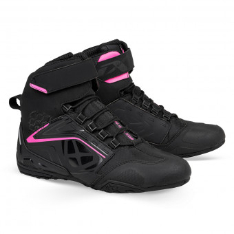 Scarpe Moto Ixon Killer WP Lady Black Fushia Scarpe Moto Ixon Killer WP Lady Black Fushia