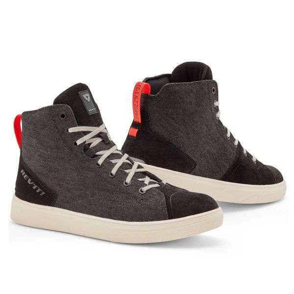 Sneakers Moto REV'IT Delta H2O Nero Bianco