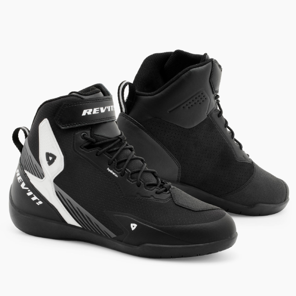Scarpe Moto REV'IT G-Force 2 H2O Black White
