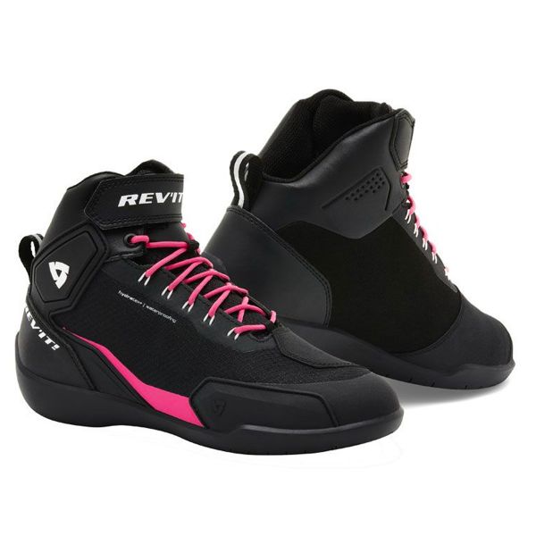 Scarpe Moto REV'IT G Force H2O Ladies Nero Rosa