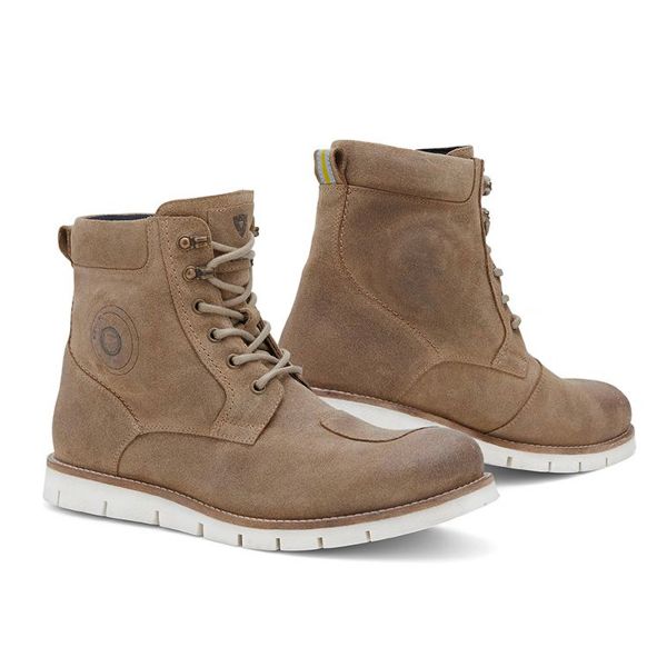 Scarpe Moto REV'IT Ginza 2 Grigio Talpa Bianco