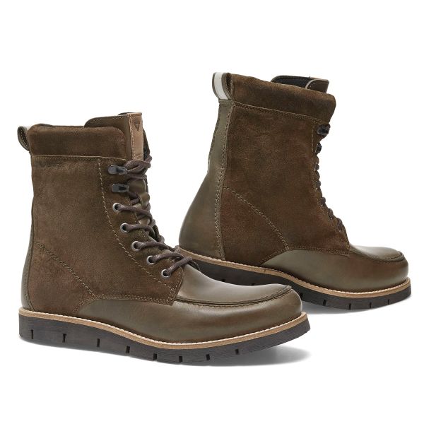 Scarpe Moto REV'IT Mohawk 3 Olive Green Black