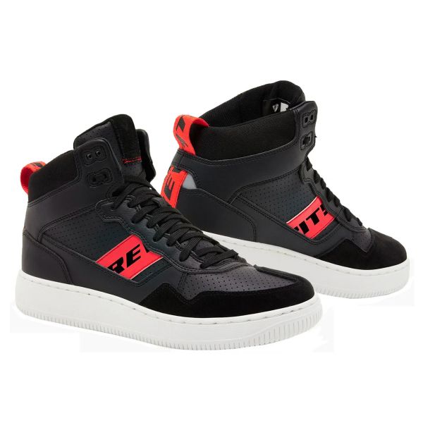 Sneakers Moto REV'IT Pacer Nero Neon Rosso