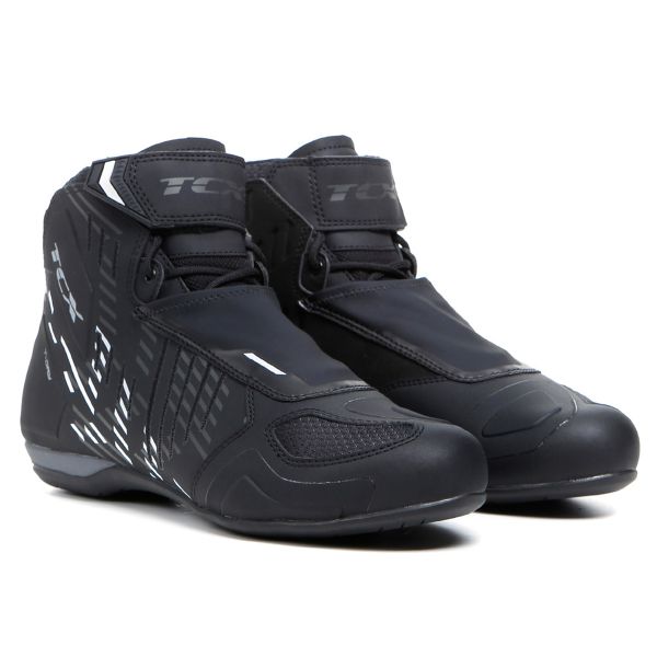 Scarpe Moto TCX R04D WP Black White