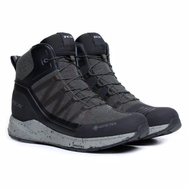 Scarpe Moto TCX Speedtrek Gore-Tex Green Grey Scarpe Moto TCX Speedtrek Gore-Tex Green Grey