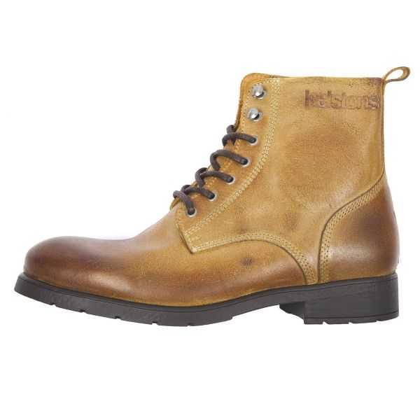 Scarpe Moto Helstons City Leather Split Beige