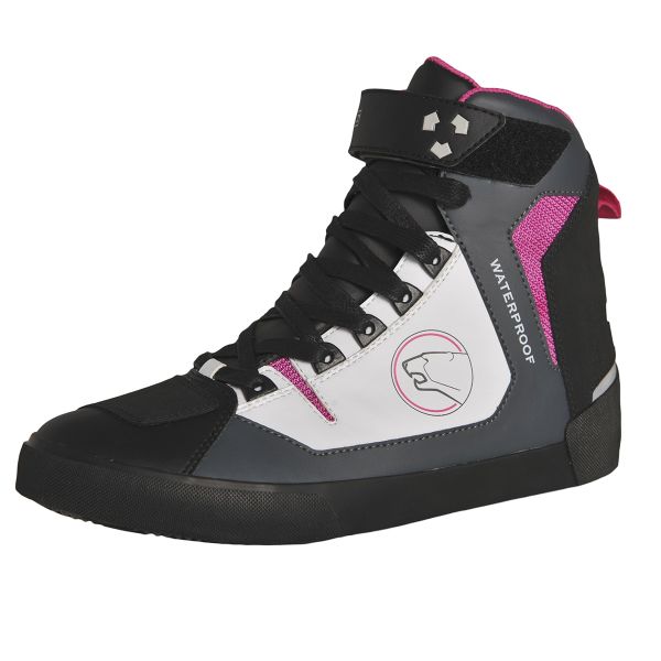 Sneakers Moto Bering Lady Swinton Grigio Bianco Fushia