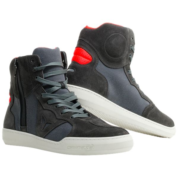 Scarpe Moto Dainese Metropolis Carbon Fluo Red