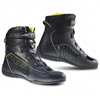 Scarpe Moto Ixon Reactor Nero Giallo
