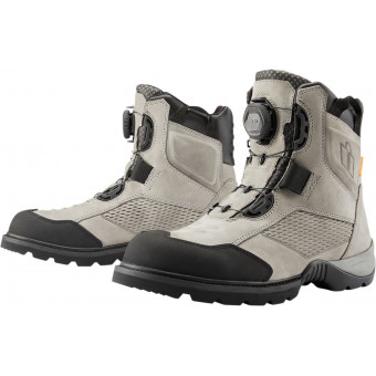 Scarpe Moto ICON Stormhawk Waterproof Boot Grey Scarpe Moto ICON Stormhawk Waterproof Boot Grey