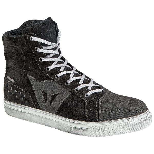Scarpe Moto Dainese Street Biker D-WP Black Anthracite Scarpe Moto Dainese Street Biker D-WP Black Anthracite