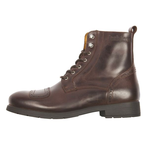 Scarpe Moto Helstons Travel Leather Brown
