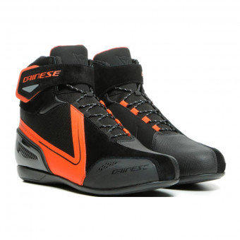 Stivaletti Dainese Energyca D-WP Black Fluo Red