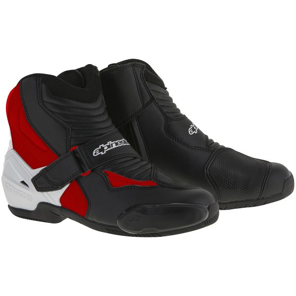 Stivaletti Alpinestars SMX-1 R Black White Red Stivaletti Alpinestars SMX-1 R Black White Red