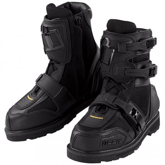 Scarpe Moto ICON Field Armor Black