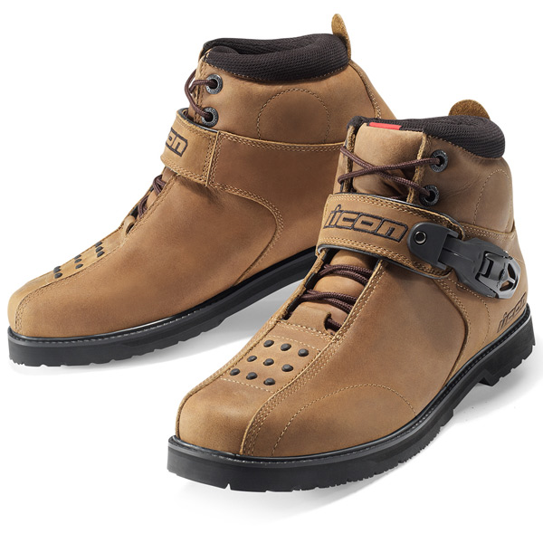 Scarpe Moto ICON Superduty 4 Brown