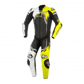 Tute Moto in pelle Alpinestars GP Plus V2 Suit Black White Yellow Fluo Tute Moto in pelle Alpinestars GP Plus V2 Suit Black White Yellow Fluo