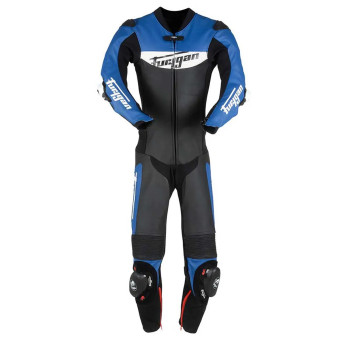 Tute Moto in pelle Furygan Combi Junior Evo Black Blue White