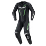 Tute Moto in pelle Alpinestars GP Force V2 Leather Suit 1PC Black Green