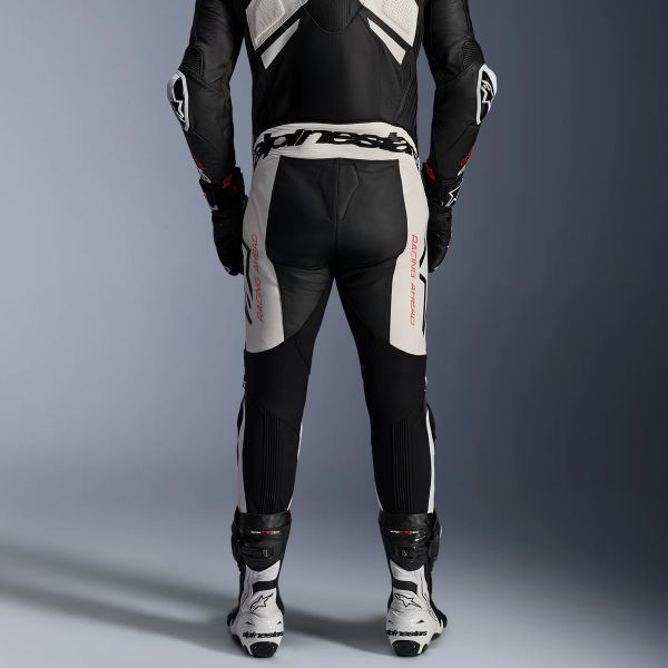 Alpinestars GP Plus V4 Sprint 1PC Nero Bianco Rosso Fluo