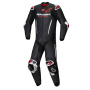 Tute Moto in pelle Alpinestars GP-R7 1PC Black White Red Fluo