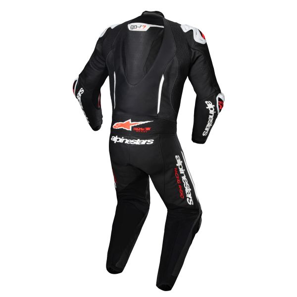 Alpinestars GP-R7 1PC Black White Red Fluo