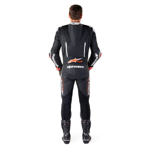 Alpinestars GP-R7 1PC Black White Red Fluo