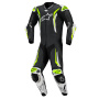 Tute Moto in pelle Alpinestars GP Tech V5 1 PC Leather Suit Black White Yellow Fluo