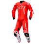 Tute Moto in pelle Alpinestars GP Tech V5 1 PC Leather Suit Red Fluo Bright Red White