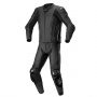 Tute Moto in pelle Alpinestars Missile V2 2PC Suit Nero Nero