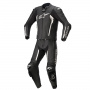 Tute Moto in pelle Alpinestars Tuta Missile V2 2PC Nero Bianco