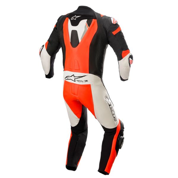 Alpinestars Missile V2 Ignition 1PC Suit Black White Red Fluo