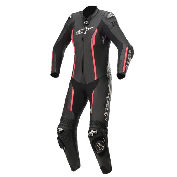 Tute Moto in pelle Alpinestars Stella Missile V2 Suit 1PC Black Diva Pink Slate