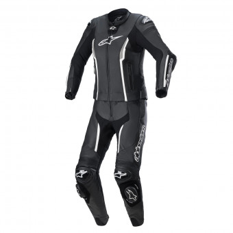 Tute Moto in pelle Alpinestars Stella Missile V2 Tuta 2PC Nero Bianco Tute Moto in pelle Alpinestars Stella Missile V2 Tuta 2PC Nero Bianco
