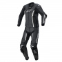 Tute Moto in pelle Alpinestars Stella Missile V2 Tuta 2PC Nero Bianco