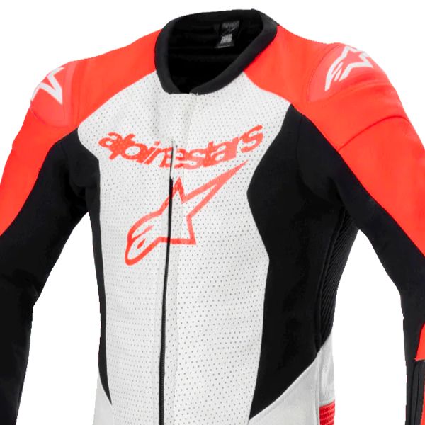 Alpinestars Youth GP Plus V2 1PC Red Fluo White Black