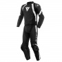 Tute Moto in pelle Dainese Avro 4 2 PC Black Matt White