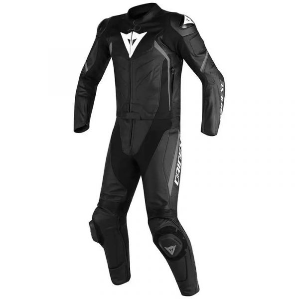 Tute Moto in pelle Dainese Avro D2 2PC Black White