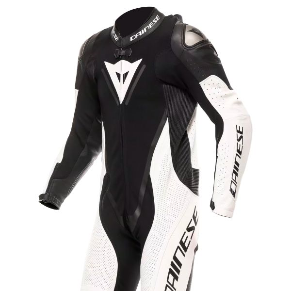 Dainese Demon Sprint 1PC Leather Nero Bianco Bianco
