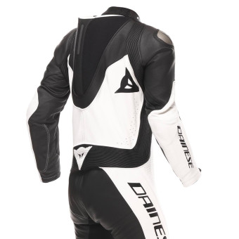 Dainese Demon Sprint 1PC Leather Nero Bianco Bianco