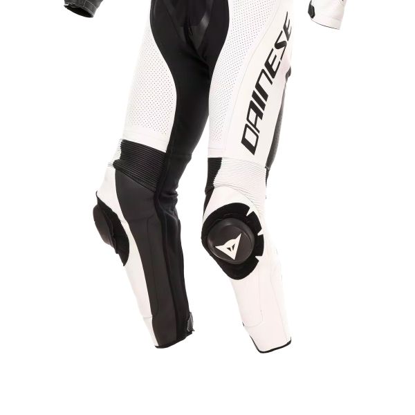 Dainese Demon Sprint 1PC Leather Nero Bianco Bianco