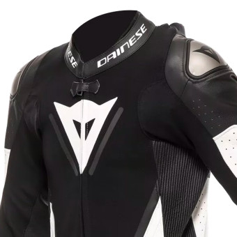 Dainese Demon Sprint 1PC Leather Nero Bianco Bianco