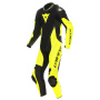 Tute Moto in pelle Dainese Demon Sprint 1PC Pelle Nero Giallo Fluo